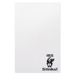 IBS Stinks Skunk Awareness Design Stationery Design