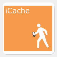 iCache Square Stickers