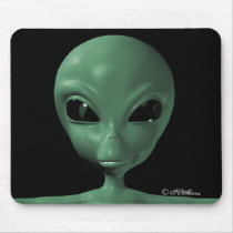 ICAliens Cute Alien 12 mousepads by ICAliens ICAliens Cute Alien 12 mousepads
