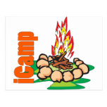 iCamp Camping Shirt Postcard