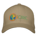iCARE embroidered hats by EmbroideredGifts4You iCARE embroidered hats