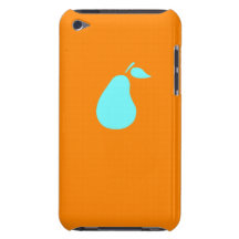 iCarly/ Victorious Orange PearPod Case Barely There iPod Cover