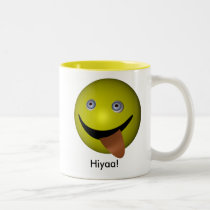 =IcaruS= Hiyaa! 3d smiley: Mug mugs