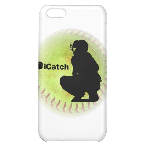 iCatch Fastpitch Softball iPhone 5C Cases