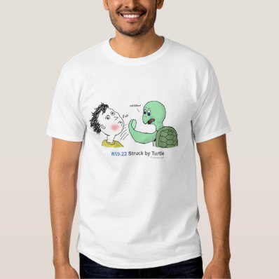 ICD-10: W59.22 Struck by turtle T-shirts