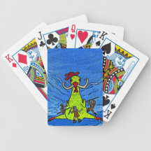 ice age chicken poker cards
