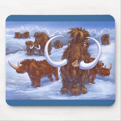 Ice Age Mouse Mats by Fany001