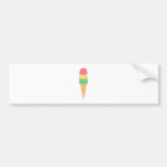 Ice bag ice cone bumper stickers