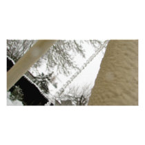 Ice Beads Custom Photo Card