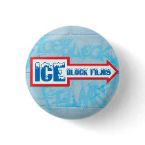 Ice Block Films Arrow Sign Pin buttons