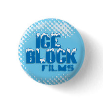 Ice Block Films Frosty Pin buttons