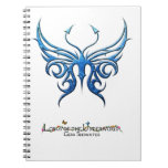Ice blue butterfly notebook! notebooks