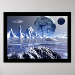 Ice Blue Posters