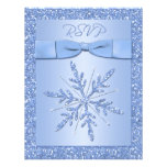 Ice Blue RSVP Card (NOT to use with Square Invite)