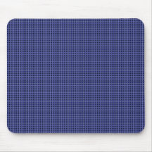 Ice Blue Squares Mouse Pads