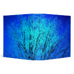 Ice Blue Tree Avery Binder