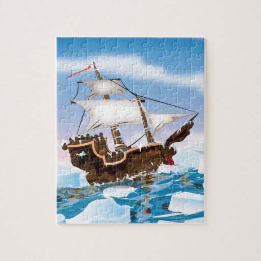 Ice Breaker Ship Jigsaw Puzzle Zazzle