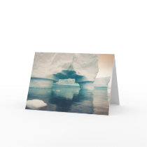 Ice Bridge, greeting card