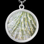 Ice Coated Pine Needles Necklace