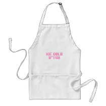 Ice Cold Bitch (Pink) Apron