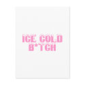 Ice Cold Bitch (Pink) postcards by CelebrationZazzle Ice Cold Bitch (Pink) postcards