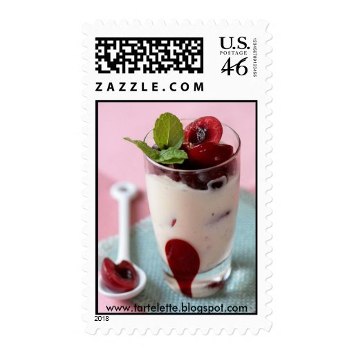 Ice Cream and Cherries Postage