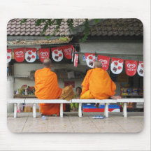 Ice Cream Break ... Buddhist Monks Thailand Mouse Pads