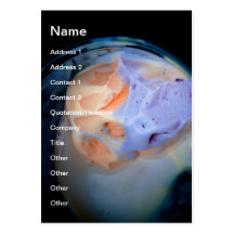 Ice cream business card template