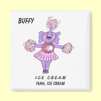 Ice Cream Cheer magnets