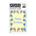 Ice Cream Cone Border Postage postage by iheartshop Ice Cream Cone Border Postage postage