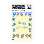 Ice Cream Cone Border Postage