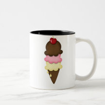 ice cream cone coffee mugs
