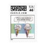 Ice Cream Cone-incidence Cartoon Postage