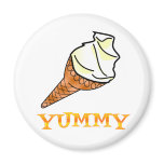 Ice Cream Cone Refrigerator Magnets