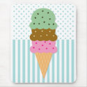 Ice Cream Cone Mousepad