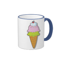 Ice Cream Cone Mugs