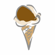 Ice Cream Cone Photo Sculpture