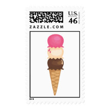 Ice Cream Cone Stamp