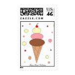 Ice Cream Cone Stamp