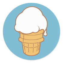 Ice Cream Cone Sticker