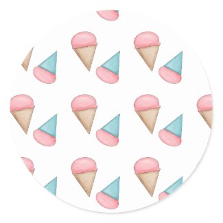  Cream Themed Birthday Party on Ice Cream Cone Stickers By Starstock View Other Ice Cream Cones