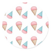 Ice Cream Cone Stickers by StarStock Ice Cream Cone Stickers