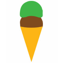 ice cream cone t-shirts