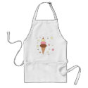 Ice Cream Cones aprons by dinosgorawrawrawr Ice Cream Cones aprons