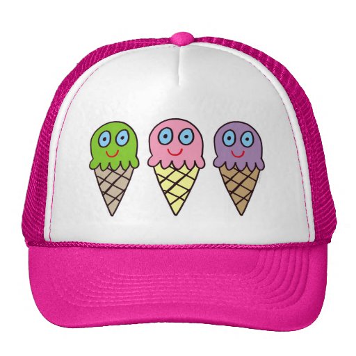 ice cream cones hat