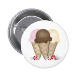 Ice Cream Cones Pin