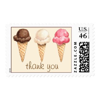 Ice Cream Cones stamp
