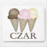 Ice Cream Czar Mouse Pad