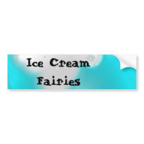 Ice Cream Fairies bumper stickers by tenzin01 Ice Cream Fairies bumper stickers