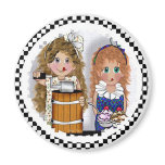 Ice Cream Friends Refrigerator Magnets